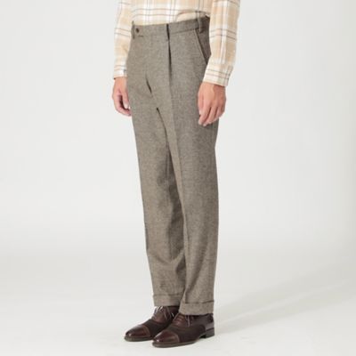 【Ａｄｊｕｓｔａｂｌｅ　Ｆｉｔ】ホームスパンライクトラウザーズ（Ｆ１Ｒ２３４０９＿＿）