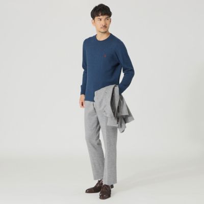 【セットアップ対応可能】【Ａｄｊｕｓｔａｂｌｅ　Ｆｉｔ】ウールミックスコットンジャージトラウザーズ（Ｆ１Ｒ２３４１４＿＿）