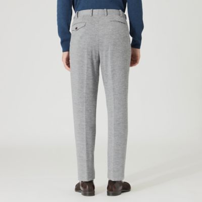 【セットアップ対応可能】【Ａｄｊｕｓｔａｂｌｅ　Ｆｉｔ】ウールミックスコットンジャージトラウザーズ（Ｆ１Ｒ２３４１４＿＿）