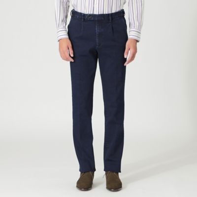 【Ａｄｊｕｓｔａｂｌｅ　Ｆｉｔ】【ウォッシャブル】裏起毛ストレッチデニムトラウザーズ（Ｆ１Ｒ２３４６２＿＿）