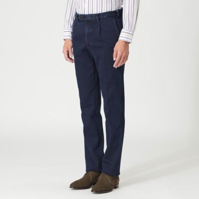 【Ａｄｊｕｓｔａｂｌｅ　Ｆｉｔ】【ウォッシャブル】裏起毛ストレッチデニムトラウザーズ（Ｆ１Ｒ２３４６２＿＿）