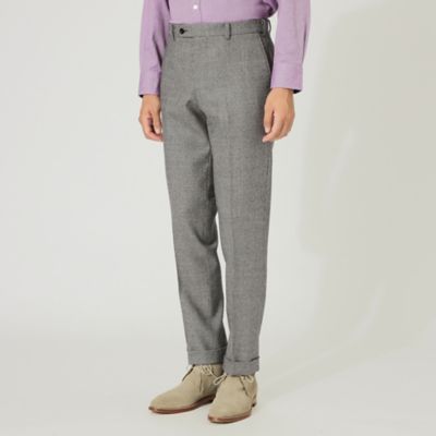 【Ａｄｊｕｓｔａｂｌｅ　Ｆｉｔ】フランネルトラウザーズ（Ｆ１Ｒ２４２３６＿＿）