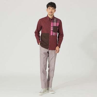 【Ａｄｊｕｓｔａｂｌｅ　Ｆｉｔ】【ウォッシャブル】四者混ツイルトラウザーズ（Ｆ１Ｒ２４４０７＿＿）