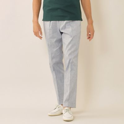 SALE【AMI】ローライズ ストレート レッグ トラウザーズ Adjustable Fit】50th Anv． ストレッチ