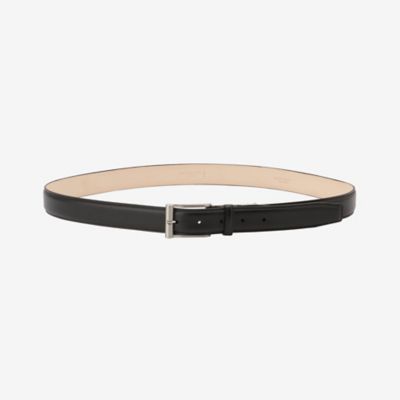 ＜MACKINTOSH LONDON (Men)＞【ＬＥＯＮ掲載】カーフレザードレスベルト（Ｇ１３０４００１＿＿）