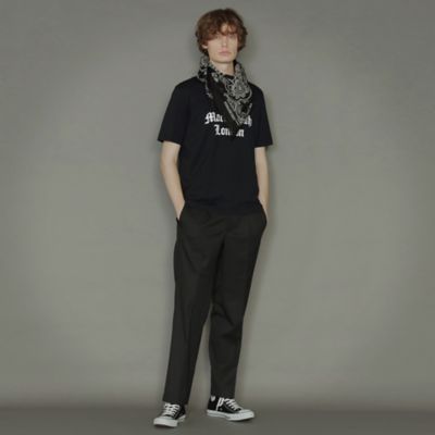 【新品タグ付】MACKINTOSH　LONDON　パンツ　ブラック系　日本製 セール】フラワーカットジャカードパンツ（その他パンツ