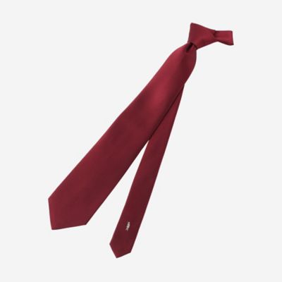 Dandyman one-point embroidered rep tie (G1820011___)