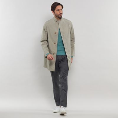 【ＤＵＮＦＯＲＤ　ＳＴＡＮＤ　ＣＯＬＬＡＲ】ストレッチメモリーツイルスタンドカラーコート（Ｇ１Ａ６２５０１＿＿）