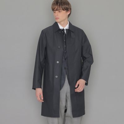 期間限定特別価格 LONDON MACKINTOSH DUNFORD ネイビー カシミヤ混 ...