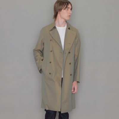 ＜三越伊勢丹/公式＞ MACKINTOSH LONDON (Men)/マッキントッシュ ロンドン【DUNFORD TRENCH】ギャバジントレンチコート ミドリ コート・ジャケット【三越伊勢丹/公式】