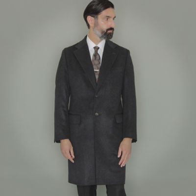 美品◎ロロピアーナ カシミヤ100% チェスターコート 52 チャコールグレー Loro Piana - 【本物保証】 超美品 ロロピアーナ LORO PIANA