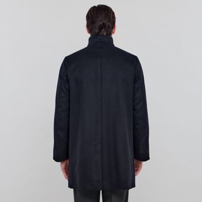 DUNFORD STAND COLLAR】ウールカシミヤビーバー