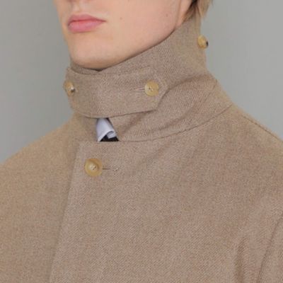 【ＤＵＮＦＯＲＤ】【Ｌｏｒｏ　Ｐｉａｎａ／ロロ・ピアーナ】ウールツイルステンカラーコート（Ｇ１Ｂ７１００３＿＿）