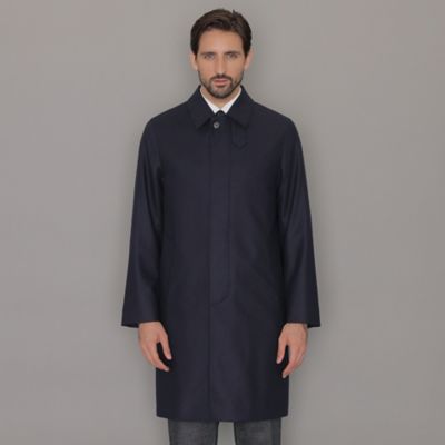 【ＤＵＮＦＯＲＤ】【Ｌｏｒｏ　Ｐｉａｎａ　Ｆａｂｒｉｃ】ウールツイルステンカラーコート（Ｇ１Ｂ７１００７＿＿）