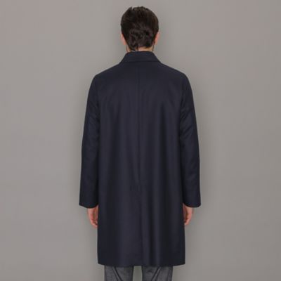 【ＤＵＮＦＯＲＤ】【Ｌｏｒｏ　Ｐｉａｎａ　Ｆａｂｒｉｃ】ウールツイルステンカラーコート（Ｇ１Ｂ７１００７＿＿）