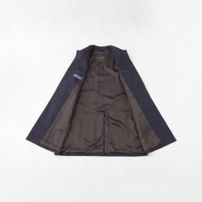 【ＤＵＮＦＯＲＤ】【Ｌｏｒｏ　Ｐｉａｎａ　Ｆａｂｒｉｃ】ウールツイルステンカラーコート（Ｇ１Ｂ７１００７＿＿）