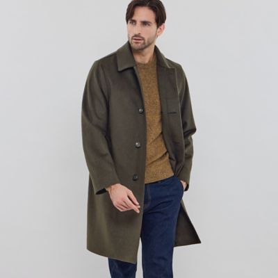 DUNFORD】ウールカシミヤビーバーステンカラーコート