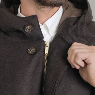 【ＤＵＮＦＯＲＤ　ＨＯＯＤ　ＤＯＷＮ】サキソニーボンディングダウンコート（Ｇ１Ｃ０１２２６＿＿）
