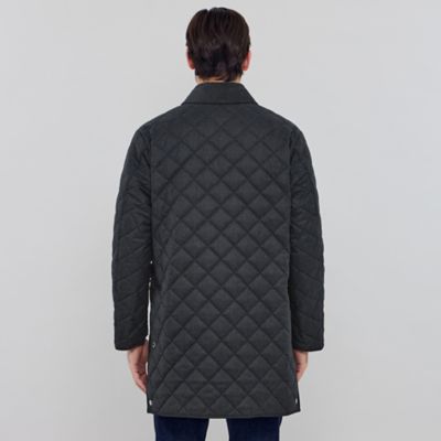 WATSON LONG】ウールサキソニーキルティングアウター