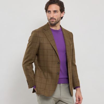 ウールリネン ダブルブレステッド4Bジャケット | TOMORROWLAND