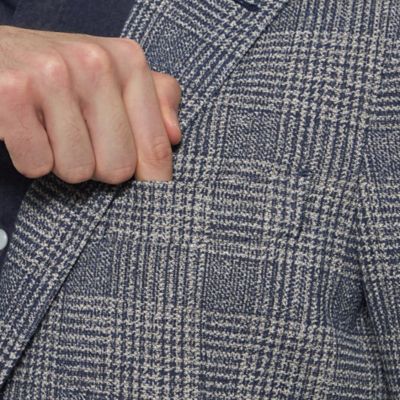 【ＦＬＥＸ　ＪＥＲＳＥＹ】【ＬＡＮＩＦＩＣＩＯ　ＲＯＭＡ／ラニフィーチョ　ローマ】グレンチェックジャケット（Ｇ１Ｅ０３５１０＿＿）