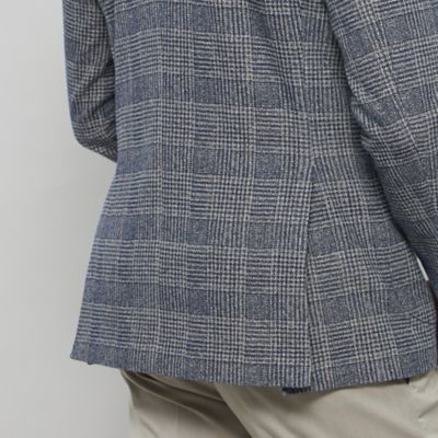 【ＦＬＥＸ　ＪＥＲＳＥＹ】【ＬＡＮＩＦＩＣＩＯ　ＲＯＭＡ／ラニフィーチョ　ローマ】グレンチェックジャケット（Ｇ１Ｅ０３５１０＿＿）