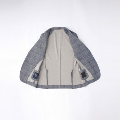 【ＦＬＥＸ　ＪＥＲＳＥＹ】【ＬＡＮＩＦＩＣＩＯ　ＲＯＭＡ／ラニフィーチョ　ローマ】グレンチェックジャケット（Ｇ１Ｅ０３５１０＿＿）
