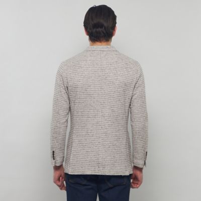 【ＦＬＥＸ　ＪＥＲＳＥＹ】【ＬＡＮＩＦＩＣＩＯ　ＲＯＭＡ／ラニフィーチョ　ローマ】ハウンドトゥースジャケット（Ｇ１Ｅ０３５１１＿＿）