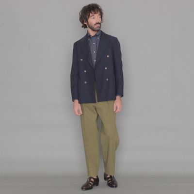 【ＤＯＲＭＥＵＩＬ／ドーメル】【ＳＵＰＥＲ　ＬＩＴＥ　ＴＯＮＩＫ】ダブルブレステッドブレザー（Ｇ１Ｅ１５００１＿＿）