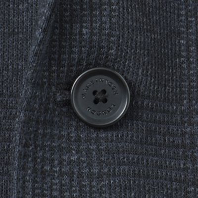 【ＦＬＥＸ　ＪＥＲＳＥＹ】コットンウールジャージーグレンチェックセットアップジャケット（Ｇ１Ｅ２２４１６＿＿）