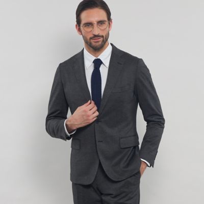 MACKINTOSH LONDON (Men)/マッキントッシュ ロンドン 【FLEX JERSEY】ハイゲージジャカードグレンチェックセットアップジャケット(G1E22501LL)