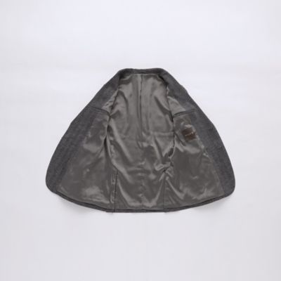【ＬＥＯＮ掲載】【ＦＬＥＸ　ＪＥＲＳＥＹ】ヘリンボーンジャケット（Ｇ１Ｅ２６２１４ＬＬ）