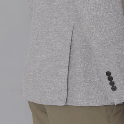 【ＦＬＥＸ　ＪＥＲＳＥＹ】【ＲＯＭＡ／ローマ】グレーメランジジャケット（Ｇ１Ｅ２６４０５ＬＬ）