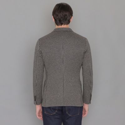 【ＦＬＥＸ　ＪＥＲＳＥＹ】【ＲＯＭＡ／ローマ】ハウンドトゥースジャケット（Ｇ１Ｅ２６４０６ＬＬ）