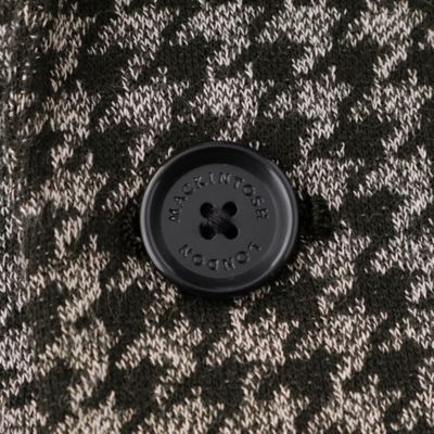【ＦＬＥＸ　ＪＥＲＳＥＹ】【ＲＯＭＡ／ローマ】ハウンドトゥースジャケット（Ｇ１Ｅ２６４０６ＬＬ）