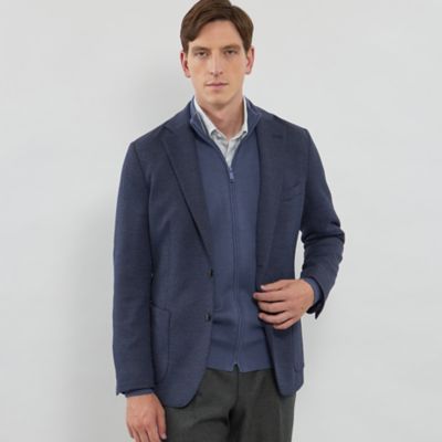 MACKINTOSH LONDON (Men)/マッキントッシュ ロンドン【FLEX JERSEY】ハニカムジャージージャケット(G1E26608LL) アオ28G コート・ジャケット【三越伊勢丹/公式】