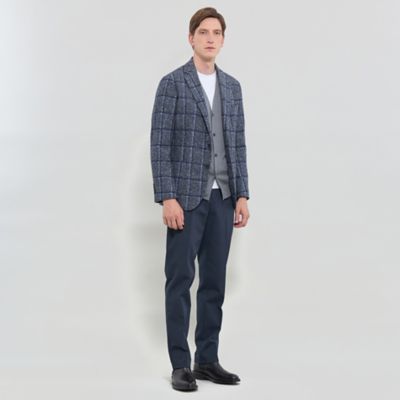 FLEX JERSEY】【ROMA／ローマ】チェックジャケット