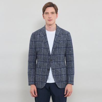 FLEX JERSEY】【ROMA／ローマ】チェックジャケット