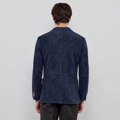 Weatherproofed Suede】ダブルブレステッド