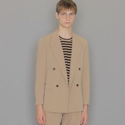 ＜MACKINTOSH LONDON (Men)＞パワーストレッチ４Ｂダブルブレステッドジャケット（Ｇ１Ｅ６０４３０＿＿）