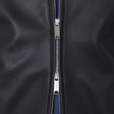 【Ｗｅａｔｈｅｒ　ｐｒｏｏｆｅｄ　Ｌｅａｔｈｅｒ】レザーシングルライダースジャケット（Ｇ１Ｆ０１００５＿＿）