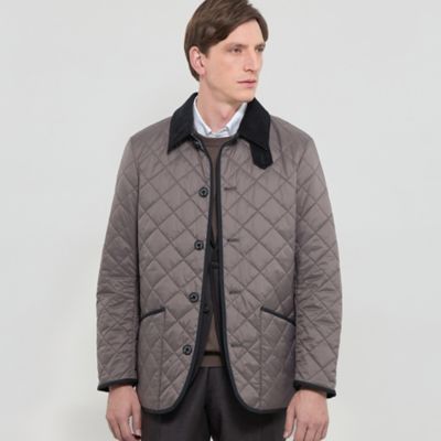 【送料無料】MACKINTOSH LONDON (Men)/マッキントッシュ ロンドン ポリエステルキルティングブルゾン(G1F15609__) ベージュ48G コート・ジャケット【三越伊勢丹/公式】
