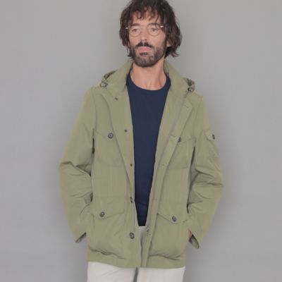 ＜MACKINTOSH LONDON (Men)＞【ＷＥＢ・一部店舗限定】【ＢＥＲＷＩＣＫ】ポリエステルフーデットブルゾン（Ｇ１Ｆ８６３９１＿＿）
