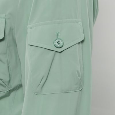 【ＢＥＲＷＩＣＫ】【ＦＥＡＴＨＥＲ－ＴＥＣＨ　ＰＡＣ】【ＦＬＥＸ　ＮＹＬＯＮ】ストレッチナイロンミリタリーブルゾン（Ｇ１Ｆ８８００１＿＿）