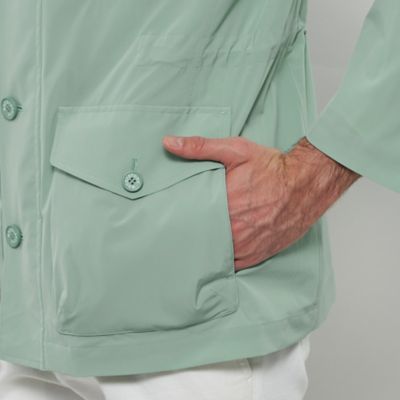 【ＢＥＲＷＩＣＫ】【ＦＥＡＴＨＥＲ－ＴＥＣＨ　ＰＡＣ】【ＦＬＥＸ　ＮＹＬＯＮ】ストレッチナイロンミリタリーブルゾン（Ｇ１Ｆ８８００１＿＿）