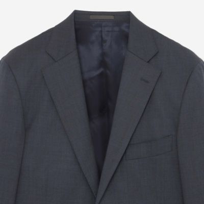【ＮＥＷ　ＢＲＩＤＧＥ】【ＬｏｒｏＰｉａｎａ　Ｆａｂｒｉｃ】メランジピンヘッドスーツ（Ｇ１Ｈ５１３００Ｌ＿）