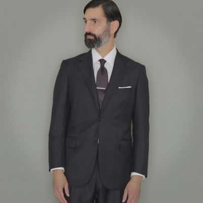 CANONICO / カノニコ】CFT 3ボタン ストライプ（スーツ