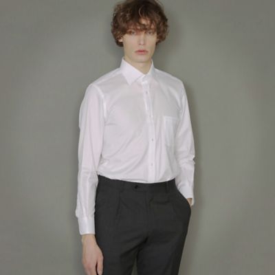 ＜MACKINTOSH LONDON (Men)＞オックスフォードセミワイドドレスシャツ（Ｇ１Ｌ７８００１＿＿）