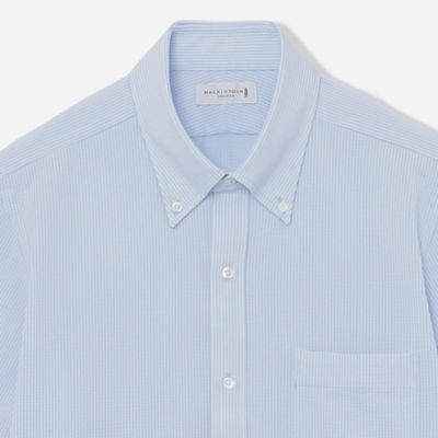 【ＦＬＥＸ　ＪＥＲＳＥＹ】シアサッカーストライプジャージー半袖シャツ（Ｇ１Ｌ８３５０３＿＿）