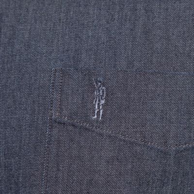 ノンツイストコットンデニムボタンダウンシャツ（Ｇ１Ｍ３５４０８＿＿）